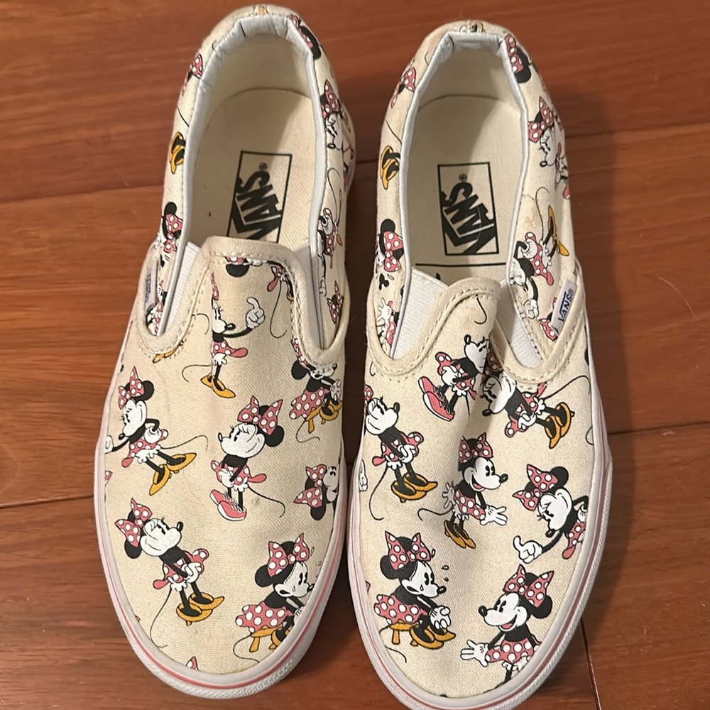 Vans - Minnie Mouse size 6 - EUC